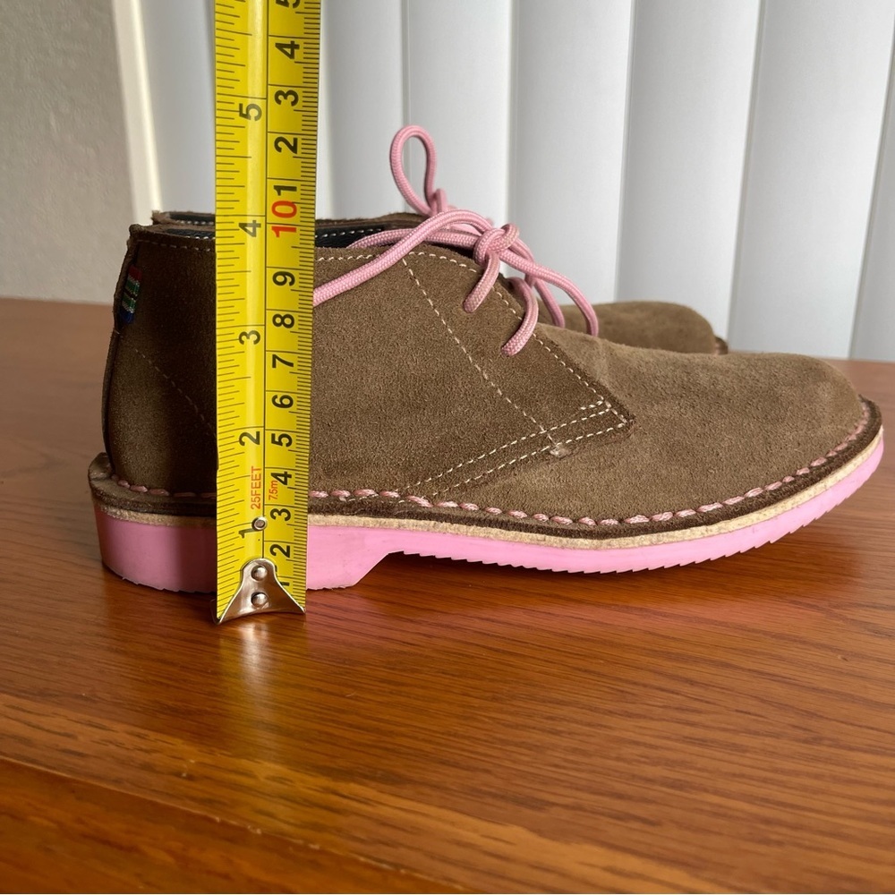 Veldskoen Heritage Uhambo Chukka Boots Pink Sole Suede Lace Up Women’s Size 6 - Picture 12 of 15